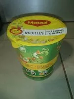 Mängden socker i Nouilles saveurs poulet