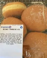 Mängden socker i Beignet aux framboises