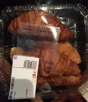 Mängden socker i Croissants pur beurre