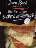Mängden socker i Rôti filet de porc Chorizo et Fromage