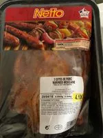 Mängden socker i Cotes de porc marinee mexicaine