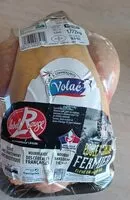 Mängden socker i Poulet jaune fermier élevé en plein air