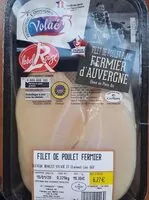 Mängden socker i Filet de poulet blanc fermier d'Auvergne