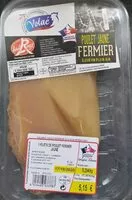 Mängden socker i 2 FILETS DE POULET FERMIER JAUNE