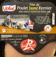 Mängden socker i Filet de poulet jaune fermier