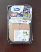 Mängden socker i Poulet jaune fermier