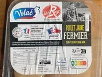 Mängden socker i Filets de Poulet jaune fermier