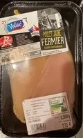 Mängden socker i POULET JAUNE FERMIER ELEVE EN PLEIN AIR label rouge
