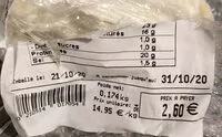 Mängden socker i Fromage de chevre fermier