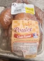 Mängden socker i Poulet cuit fumé