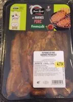 Mängden socker i Poitrines de porc marinees provencale