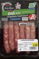 Mängden socker i Chipolata supérieure