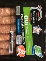 Mängden socker i Chipolata superieure