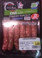 Mängden socker i Chipolata superieur