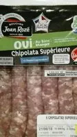 Mängden socker i Chipolata Supérieure