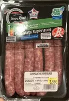 Mängden socker i Chipolata Superieure