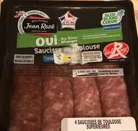 Mängden socker i Saucisse de Toulouse