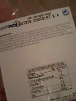 Mängden socker i Pain suisse chocolat