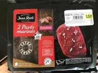 Mängden socker i 2 Pavés Marinés Échalote