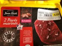 Mängden socker i 2 Pavés Marinés Échalote