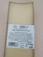 Mängden socker i Abondance AOP au lait cru