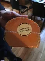 Mängden socker i Mimolette demi vieille