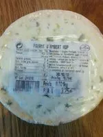 Mängden socker i Fourme d'Ambert AOP