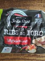 Mängden socker i Ribs de porc à la mexicaine