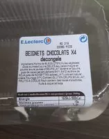 Mängden socker i Beignet chocolat