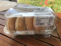 Mängden socker i Donuts naures sucrés