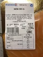 Mängden socker i Saumon fumé 6Tt