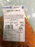 Mängden socker i Saumon fumé à l'aneth