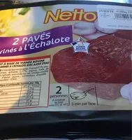 Mängden socker i 2 pavés marinés a l'Echalote