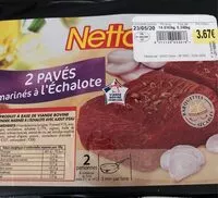 Mängden socker i Pavés marinés à l'échalotte