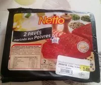 Mängden socker i Pave mariné au poivre