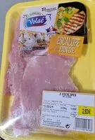 Mängden socker i Escalope de dinde