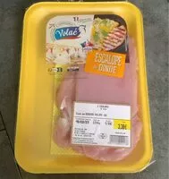 Mängden socker i escalope de dinde