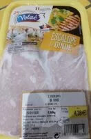 Mängden socker i Escalopes de dinde