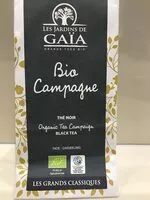 Mängden socker i thé noir bio campagne