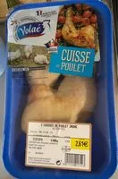 Mängden socker i Cuisse de poulet