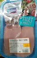 Mängden socker i Filet de poulet