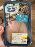 Mängden socker i filet de poulet