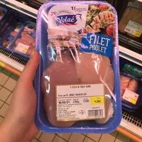 Mängden socker i Filet de poulet inter