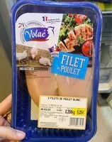 Mängden socker i 2 filets de poulet blanc