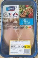 Mängden socker i 2 Filets de poulet jaune