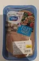 Mängden socker i Filet de poulet