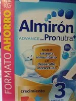 Mängden socker i Advance con pronutra