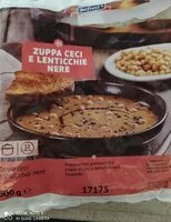 Mängden socker i Zuppa ceci e lenticchie nere