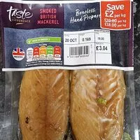 Mängden socker i Smoked British Mackrel