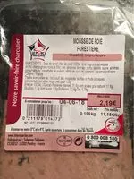 Mängden socker i Mousse de Foie Forestiere